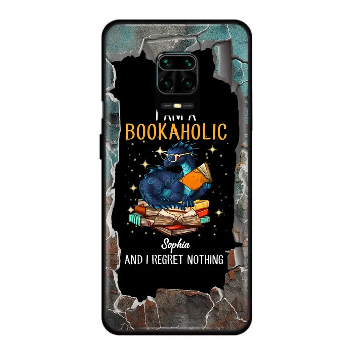 Custom Personalized Reading Book Phone Case - Gift Idea For Book Lovers - I Am A Bookaholic And I Regret Nothing - Case For Xiaomi/ Oppo/ Huawei