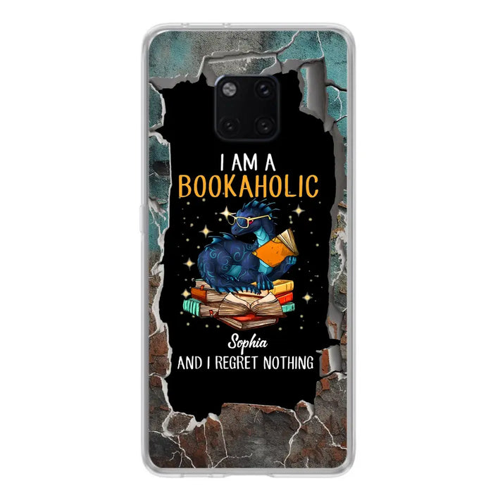 Custom Personalized Reading Book Phone Case - Gift Idea For Book Lovers - I Am A Bookaholic And I Regret Nothing - Case For Xiaomi/ Oppo/ Huawei