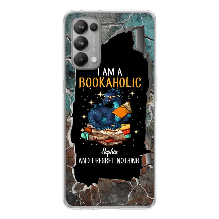 Custom Personalized Reading Book Phone Case - Gift Idea For Book Lovers - I Am A Bookaholic And I Regret Nothing - Case For Xiaomi/ Oppo/ Huawei