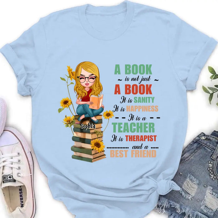 Custom Personalized A Book Is Not Just A Book T-Shirt/ Hoodie - Gift Idea For Reading Lover