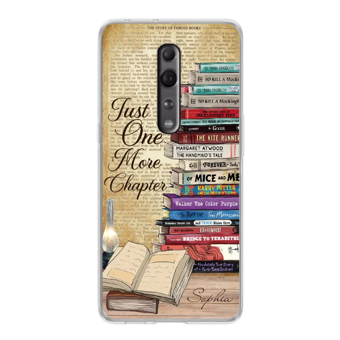 Custom Personalized Reading Book Phone Case - Gift Idea For Book Lovers - Just One More Chapter Case For Xiaomi/ Oppo/ Huawei