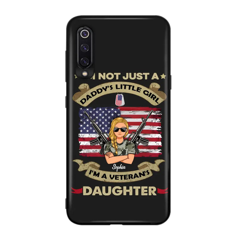Custom Personalized Veteran's Daughter Phone Case - Gift Idea For Veteran/ Daughter - I'm Not Just A Daddy's Little Girl I'm A Veteran's Daughter - Case For Xiaomi/ Oppo/ Huawei