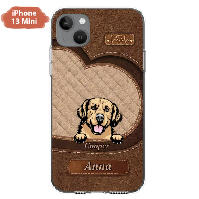 Custom Personalized Dog Phone Case - Gift Idea For Dog Lovers - Case For iPhone And Samsung