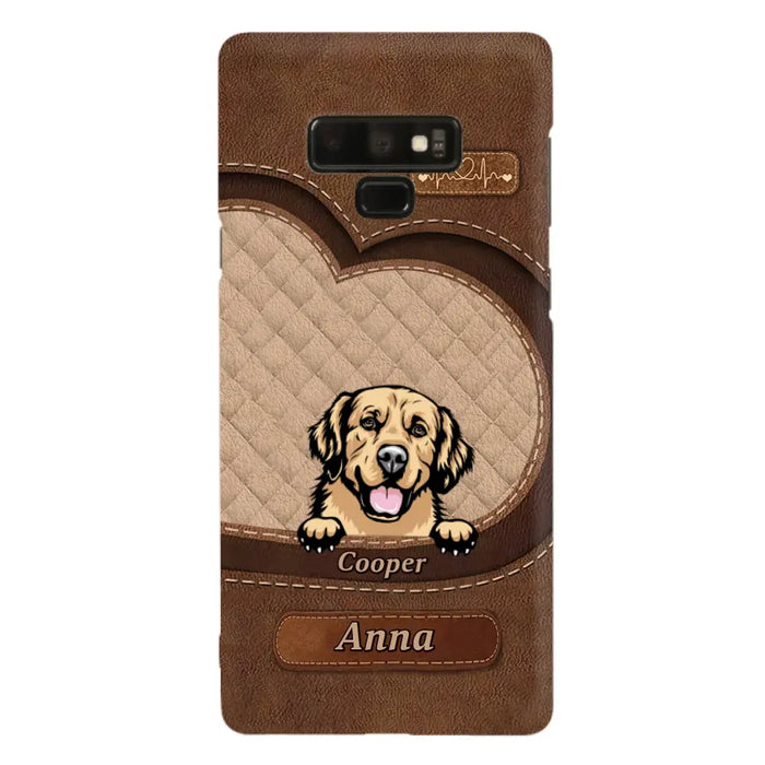 Custom Personalized Dog Phone Case - Gift Idea For Dog Lovers - Case For iPhone And Samsung