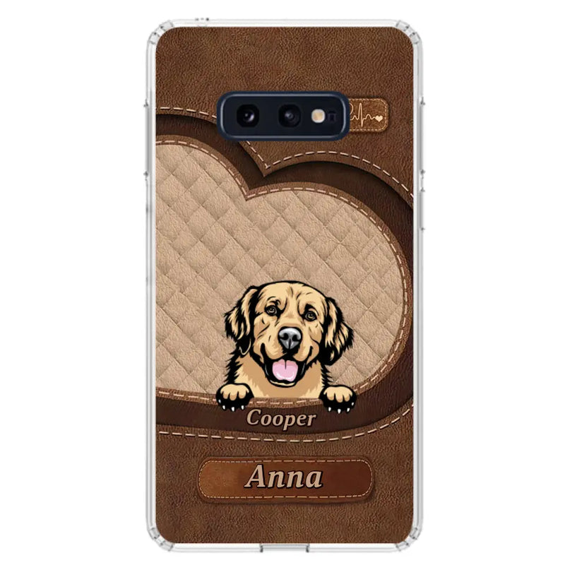 Custom Personalized Dog Phone Case - Gift Idea For Dog Lovers - Case For iPhone And Samsung