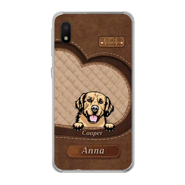 Custom Personalized Dog Phone Case - Gift Idea For Dog Lovers - Case For iPhone And Samsung