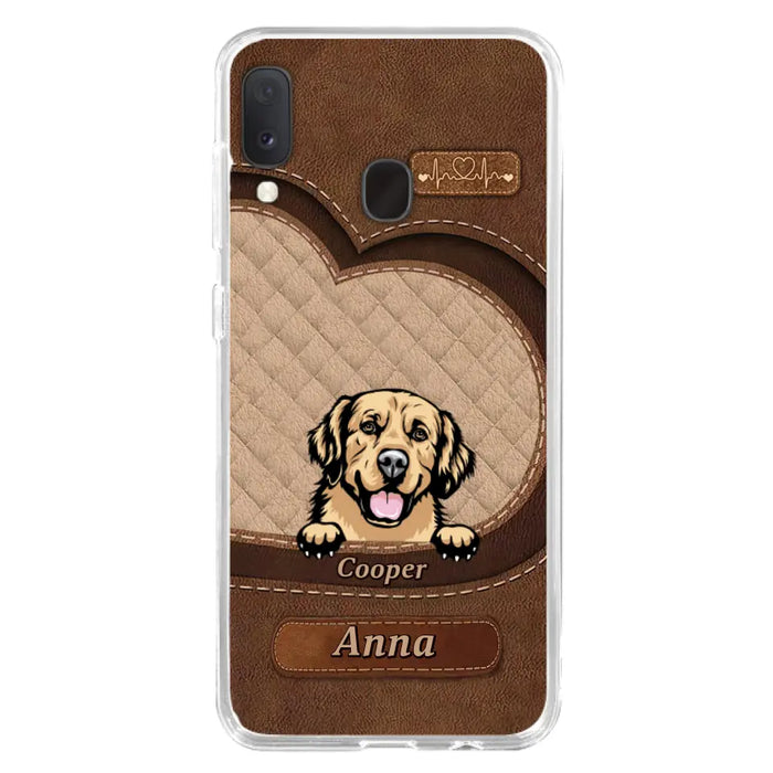 Custom Personalized Dog Phone Case - Gift Idea For Dog Lovers - Case For iPhone And Samsung