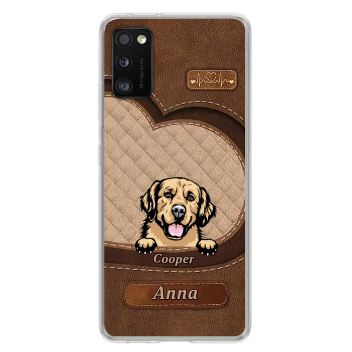 Custom Personalized Dog Phone Case - Gift Idea For Dog Lovers - Case For iPhone And Samsung