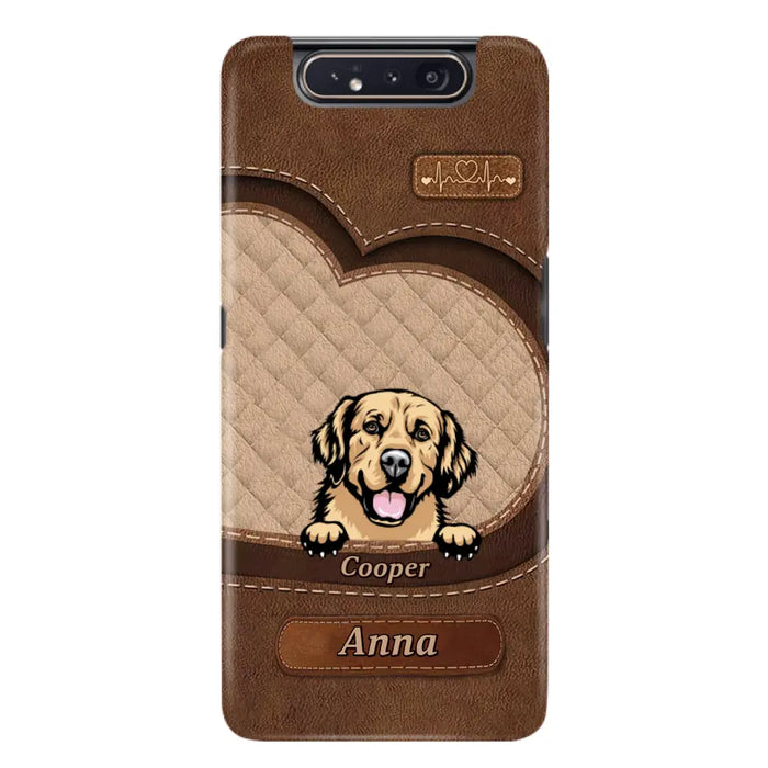 Custom Personalized Dog Phone Case - Gift Idea For Dog Lovers - Case For iPhone And Samsung