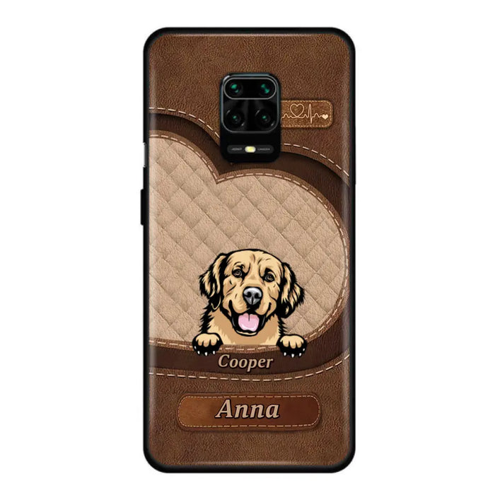 Custom Personalized Dog Phone Case - Gift Idea For Dog Lovers - Case For Xiaomi, Oppo, Huawei