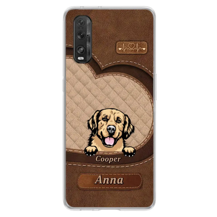 Custom Personalized Dog Phone Case - Gift Idea For Dog Lovers - Case For Xiaomi, Oppo, Huawei