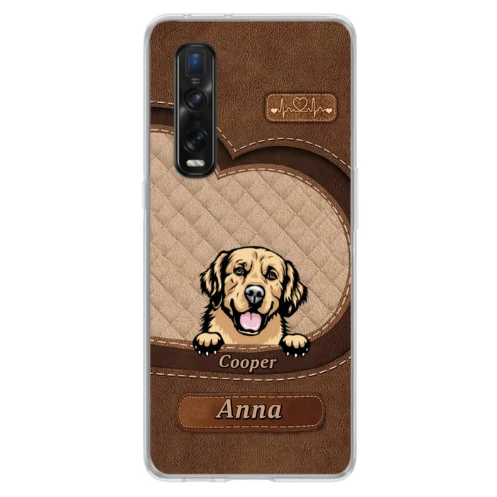 Custom Personalized Dog Phone Case - Gift Idea For Dog Lovers - Case For Xiaomi, Oppo, Huawei