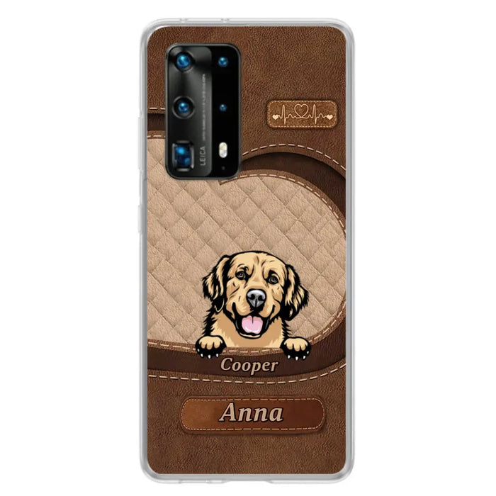 Custom Personalized Dog Phone Case - Gift Idea For Dog Lovers - Case For Xiaomi, Oppo, Huawei