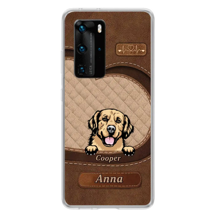 Custom Personalized Dog Phone Case - Gift Idea For Dog Lovers - Case For Xiaomi, Oppo, Huawei