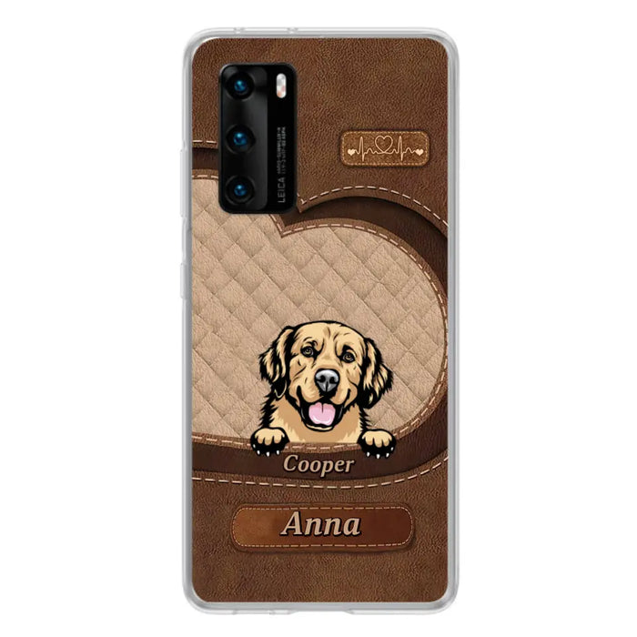 Custom Personalized Dog Phone Case - Gift Idea For Dog Lovers - Case For Xiaomi, Oppo, Huawei