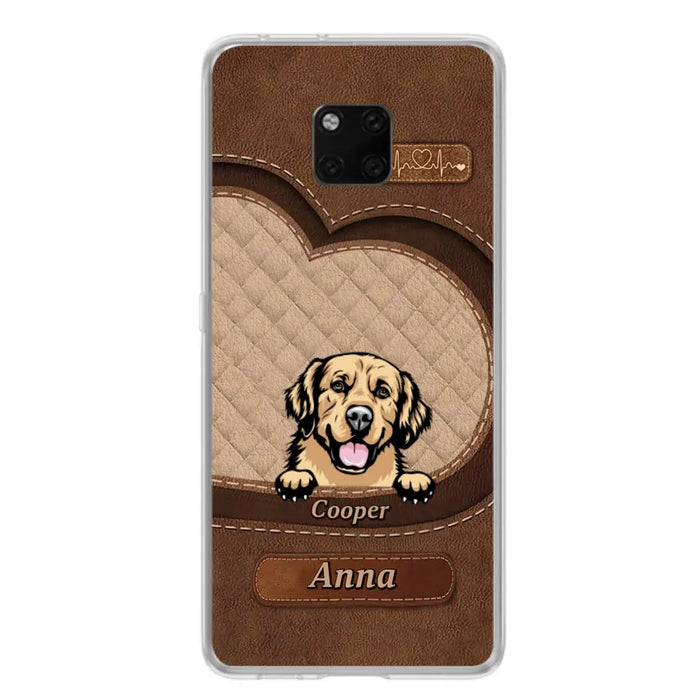 Custom Personalized Dog Phone Case - Gift Idea For Dog Lovers - Case For Xiaomi, Oppo, Huawei