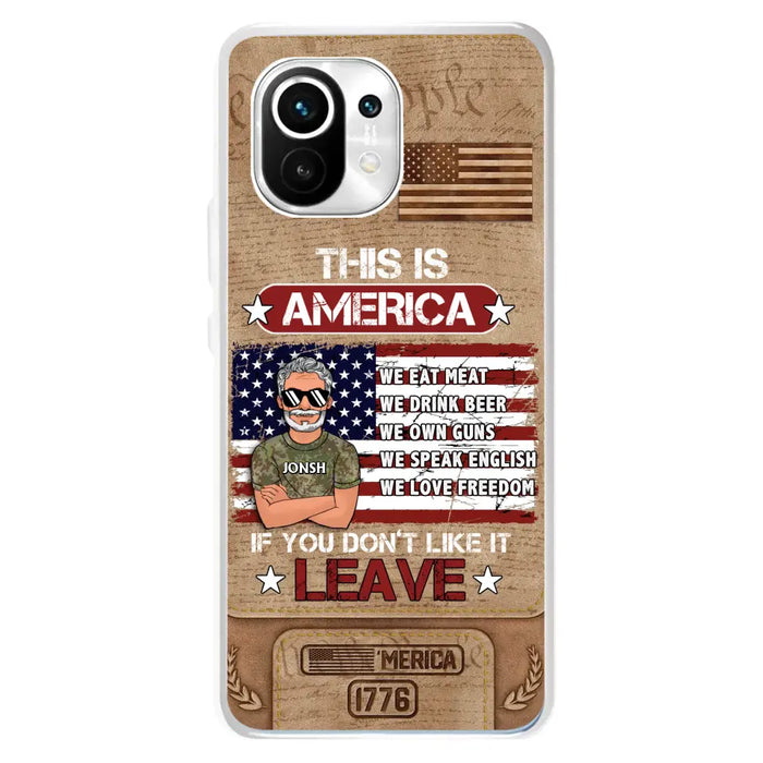 Custom Personalized Veteran Phone Case - Gift Idea For Veteran/ Daughter - This Is America - Case For Xiaomi/ Oppo/ Huawei