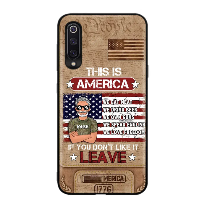 Custom Personalized Veteran Phone Case - Gift Idea For Veteran/ Daughter - This Is America - Case For Xiaomi/ Oppo/ Huawei