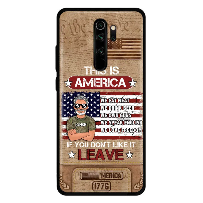 Custom Personalized Veteran Phone Case - Gift Idea For Veteran/ Daughter - This Is America - Case For Xiaomi/ Oppo/ Huawei