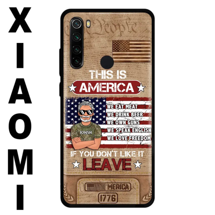 Custom Personalized Veteran Phone Case - Gift Idea For Veteran/ Daughter - This Is America - Case For Xiaomi/ Oppo/ Huawei