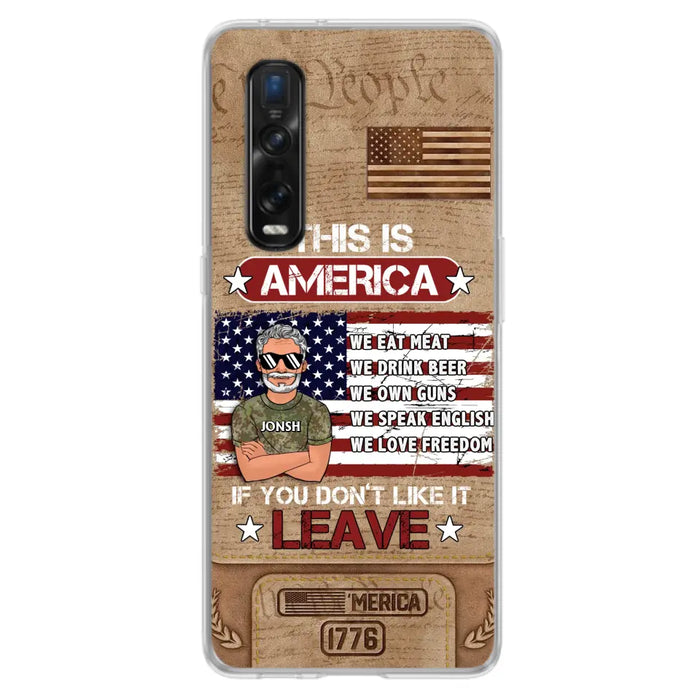 Custom Personalized Veteran Phone Case - Gift Idea For Veteran/ Daughter - This Is America - Case For Xiaomi/ Oppo/ Huawei