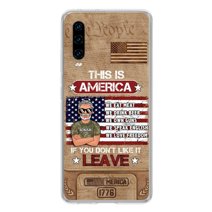 Custom Personalized Veteran Phone Case - Gift Idea For Veteran/ Daughter - This Is America - Case For Xiaomi/ Oppo/ Huawei