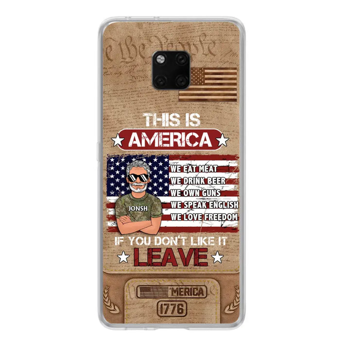 Custom Personalized Veteran Phone Case - Gift Idea For Veteran/ Daughter - This Is America - Case For Xiaomi/ Oppo/ Huawei