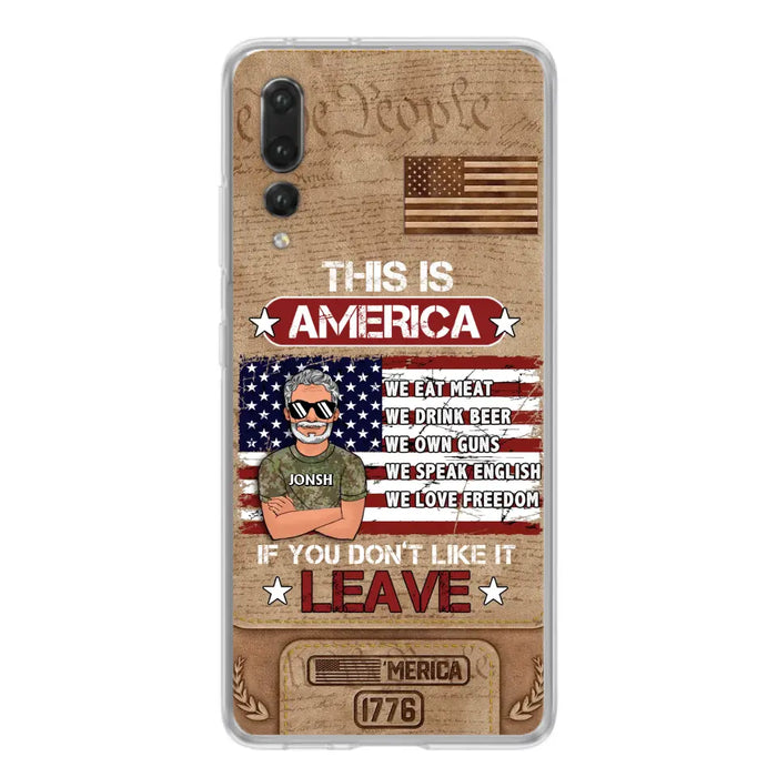 Custom Personalized Veteran Phone Case - Gift Idea For Veteran/ Daughter - This Is America - Case For Xiaomi/ Oppo/ Huawei