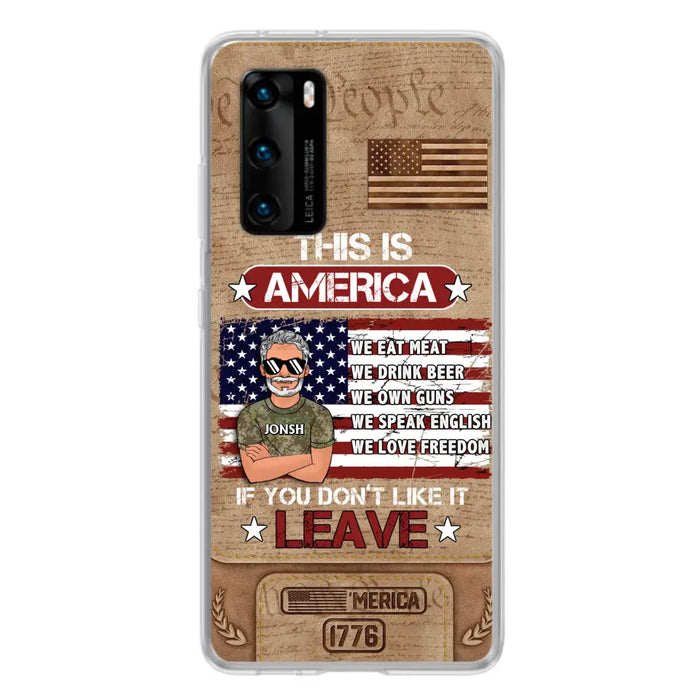 Custom Personalized Veteran Phone Case - Gift Idea For Veteran/ Daughter - This Is America - Case For Xiaomi/ Oppo/ Huawei