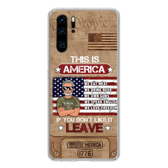 Custom Personalized Veteran Phone Case - Gift Idea For Veteran/ Daughter - This Is America - Case For Xiaomi/ Oppo/ Huawei