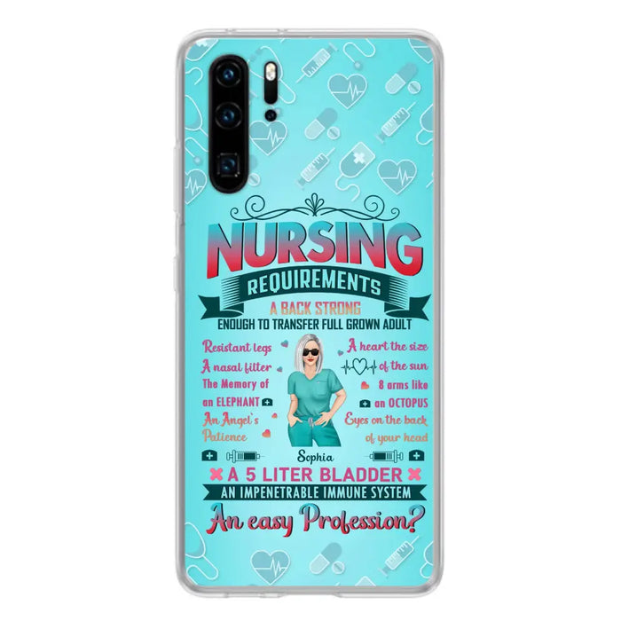 Custom Personalized Nurse Xiaomi/ Oppo/ Huawei Phone Case - Gift Idea For Nurse - Nursing Requirements