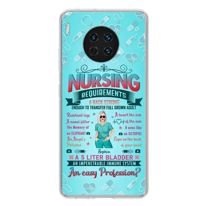 Custom Personalized Nurse Xiaomi/ Oppo/ Huawei Phone Case - Gift Idea For Nurse - Nursing Requirements