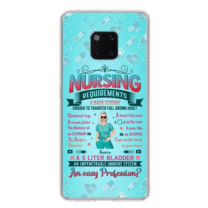 Custom Personalized Nurse Xiaomi/ Oppo/ Huawei Phone Case - Gift Idea For Nurse - Nursing Requirements