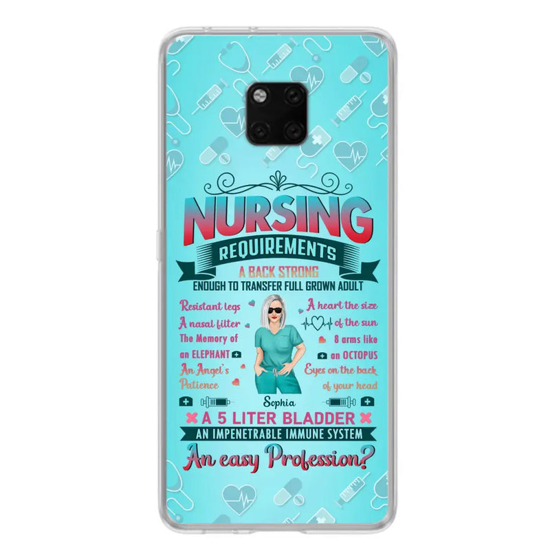 Custom Personalized Nurse Xiaomi/ Oppo/ Huawei Phone Case - Gift Idea For Nurse - Nursing Requirements