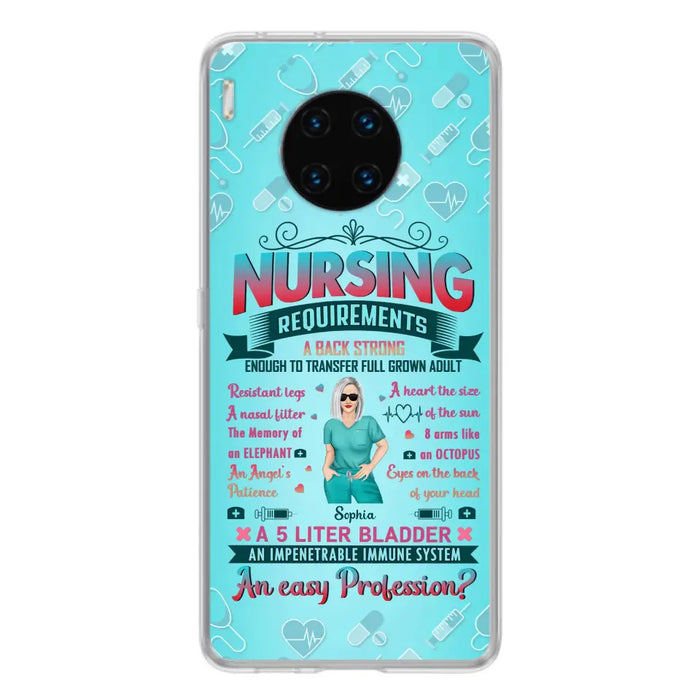 Custom Personalized Nurse Xiaomi/ Oppo/ Huawei Phone Case - Gift Idea For Nurse - Nursing Requirements