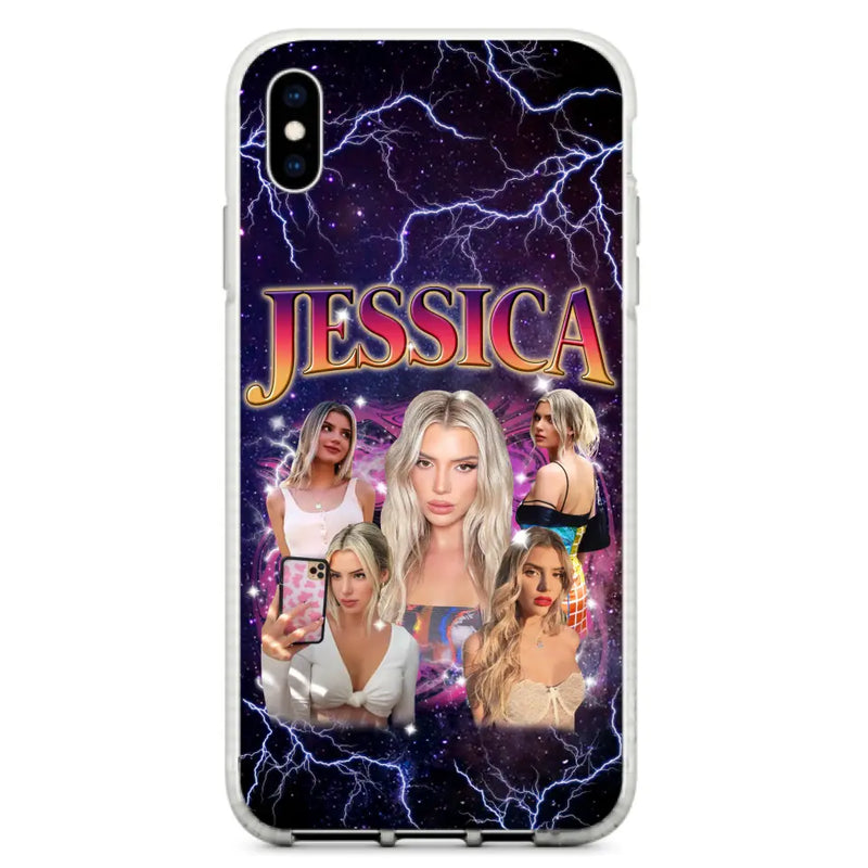 Custom Personalized Man and Women Photo Vintage Phone Case - Upload Photos - Gift Idea To Girl Friend/ Boy Friend