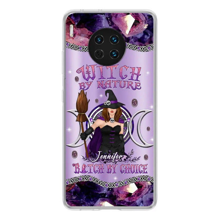 Custom Personalized Sparkling Witch Phone Case - Halloween Gift Idea - Witch By Birth - Case For Xiaomi/ Oppo/ Huawei