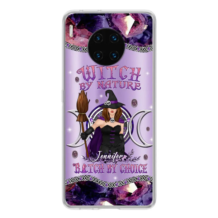 Custom Personalized Sparkling Witch Phone Case - Halloween Gift Idea - Witch By Birth - Case For Xiaomi/ Oppo/ Huawei