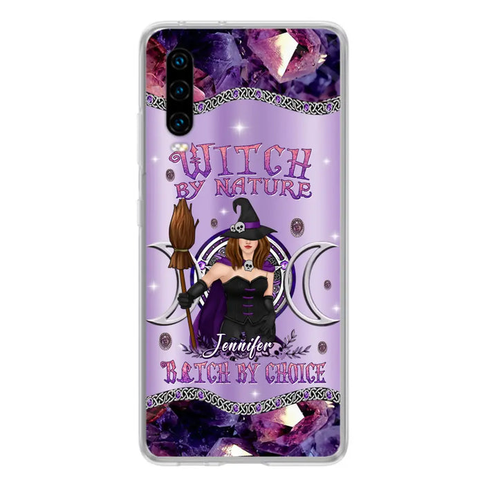 Custom Personalized Sparkling Witch Phone Case - Halloween Gift Idea - Witch By Birth - Case For Xiaomi/ Oppo/ Huawei