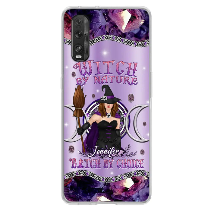 Custom Personalized Sparkling Witch Phone Case - Halloween Gift Idea - Witch By Birth - Case For Xiaomi/ Oppo/ Huawei