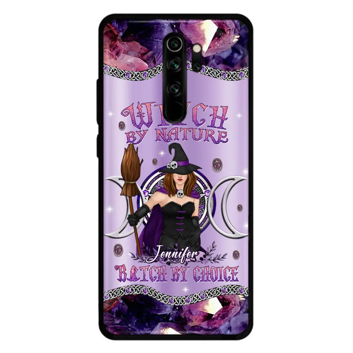 Custom Personalized Sparkling Witch Phone Case - Halloween Gift Idea - Witch By Birth - Case For Xiaomi/ Oppo/ Huawei