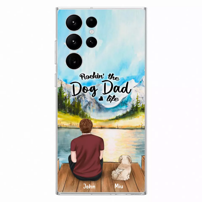 Personalized Pet Mom/Dad Phone Case - Chubby or Slim with up to 7 Pets