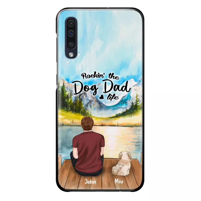 Personalized Pet Mom/Dad Phone Case - Chubby or Slim with up to 7 Pets