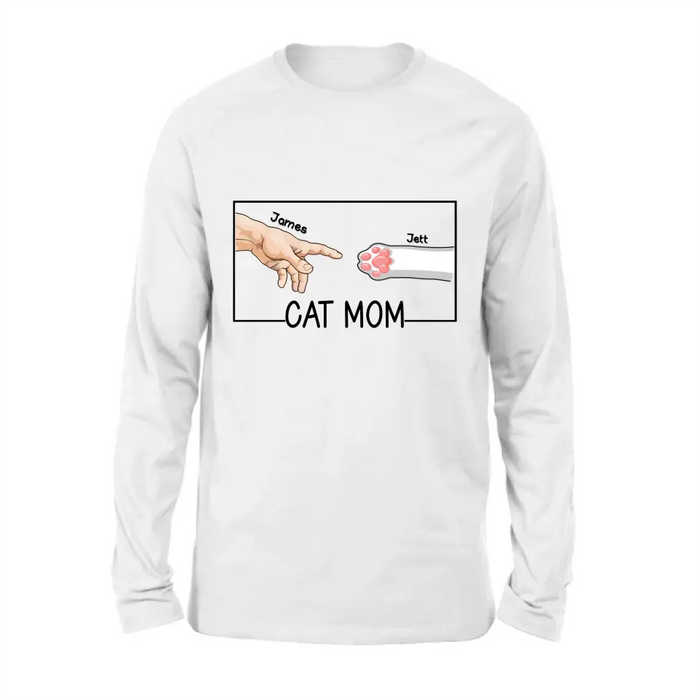 Custom Personalized OCD Cat T-shirt/ Long Sleeve/ Sweatshirt/ Hoodie - Gift Idea For Cat Mom/ Cat Dad