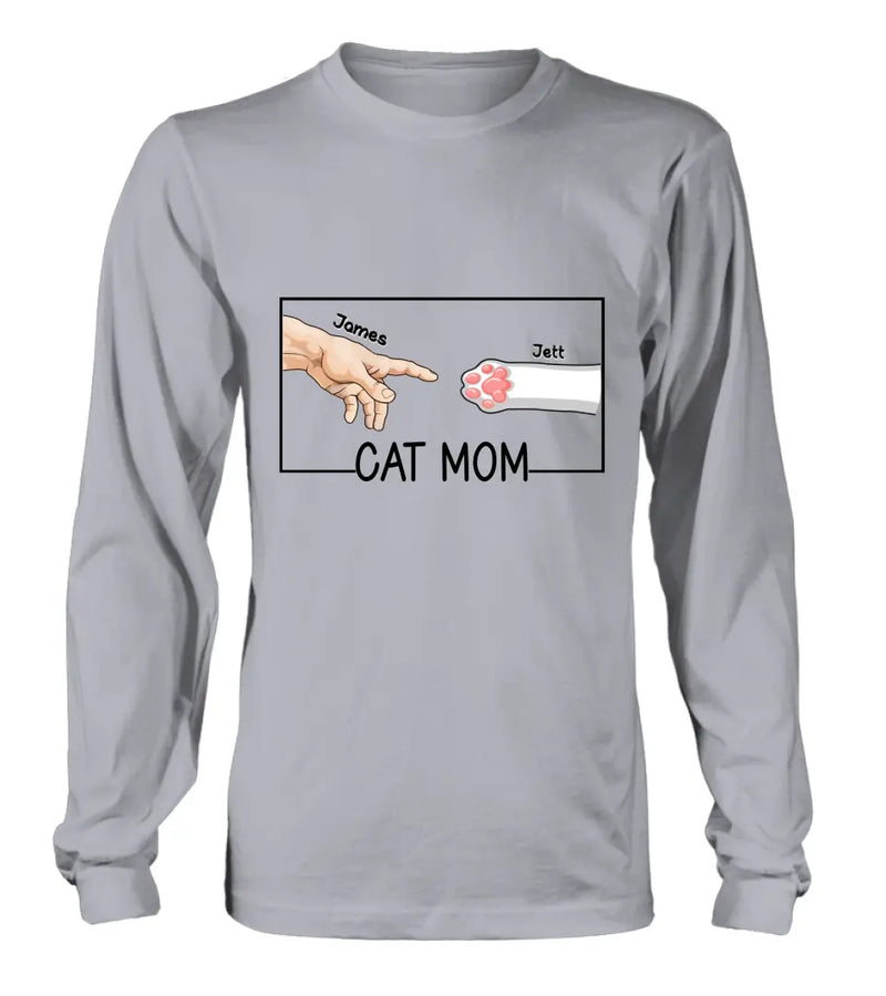 Custom Personalized OCD Cat T-shirt/ Long Sleeve/ Sweatshirt/ Hoodie - Gift Idea For Cat Mom/ Cat Dad