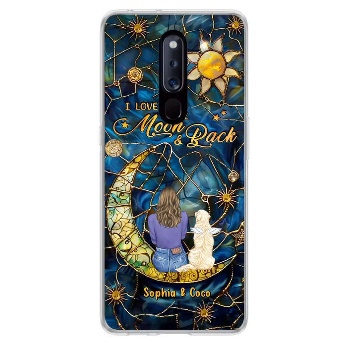 Custom Personalized Memorial Pet Phone Case - Memorial Gift Idea For Pet Lover - Case For Xiaomi/ Oppo/ Huawei - I Love You To The Moon & Back