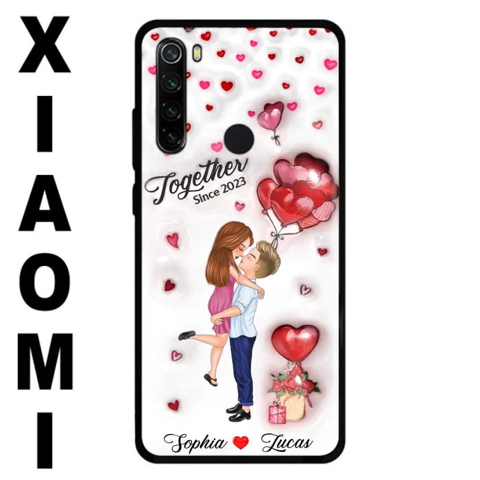 Custom Personalized Couple 3D Phone Case - Gift Idea For Couple - Case For Xiaomi/ Oppo/ Huawei - Together Since