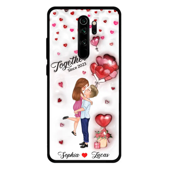 Custom Personalized Couple 3D Phone Case - Gift Idea For Couple - Case For Xiaomi/ Oppo/ Huawei - Together Since