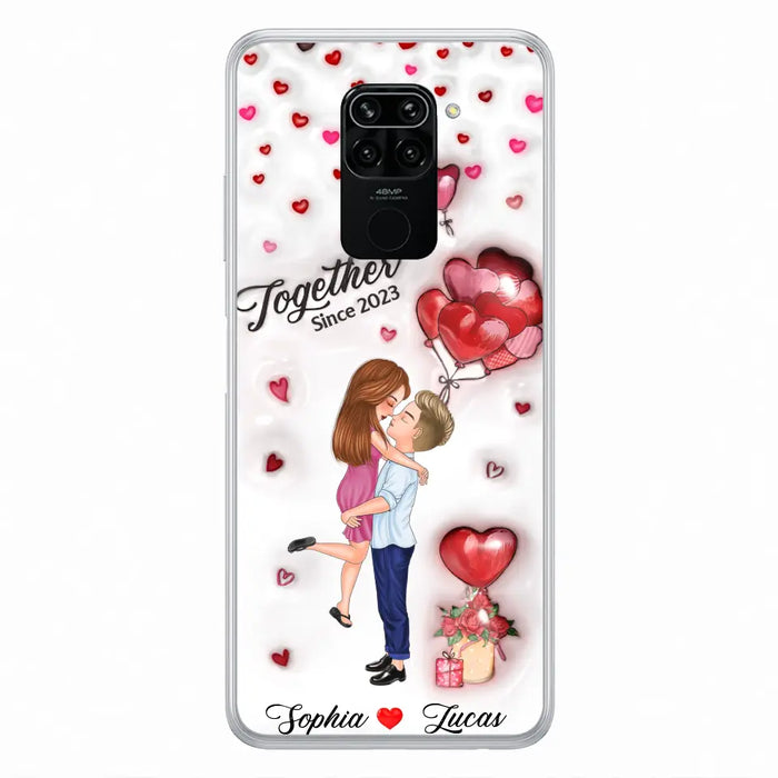 Custom Personalized Couple 3D Phone Case - Gift Idea For Couple - Case For Xiaomi/ Oppo/ Huawei - Together Since