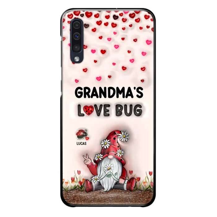 Custom Personalized Grandma's Love Bugs Phone Case - Upto 12 Kids - Mother's Day Gift Idea for Grandma/ Mom - Case for iPhone/ Samsung